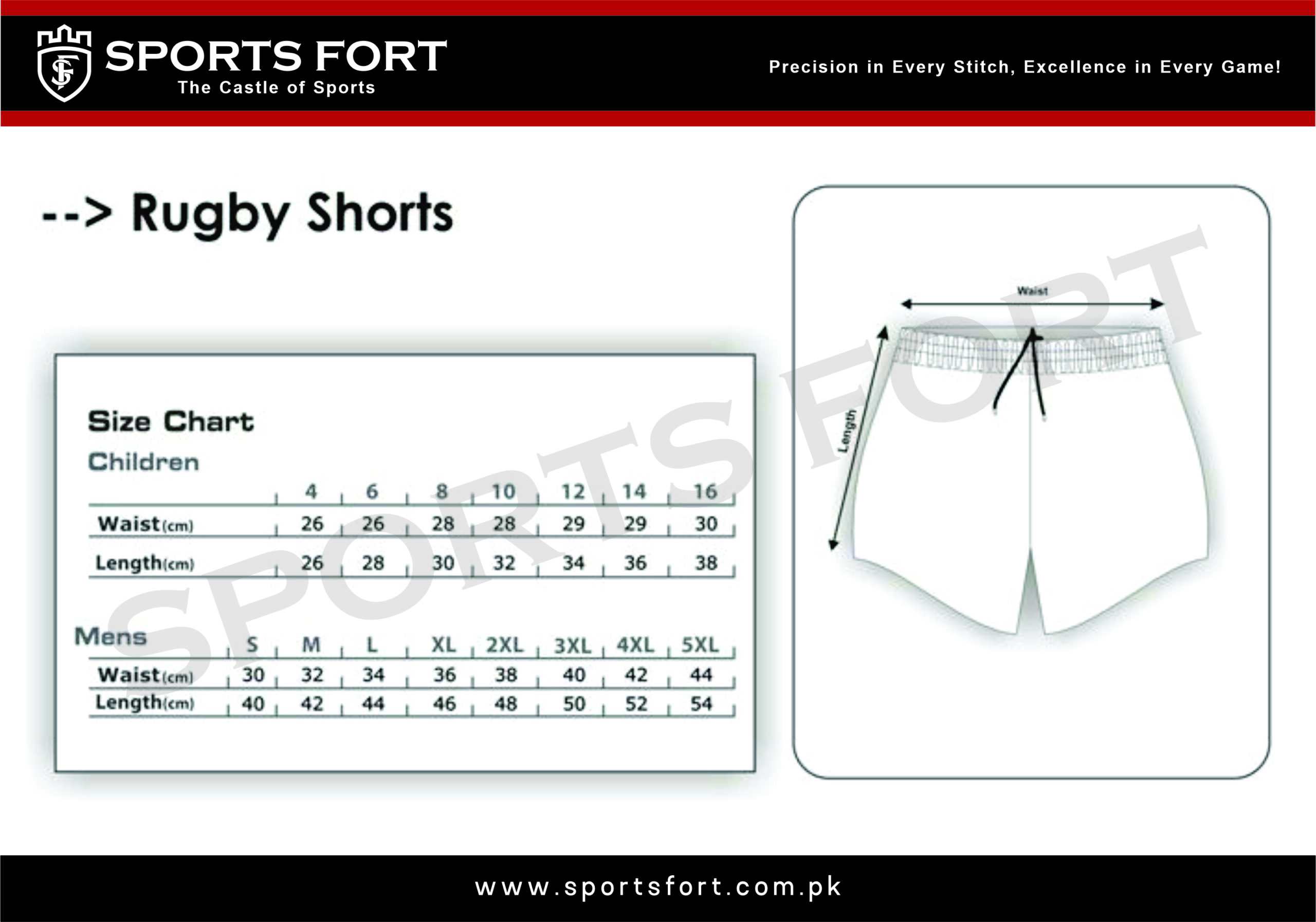 Rugby Shorts