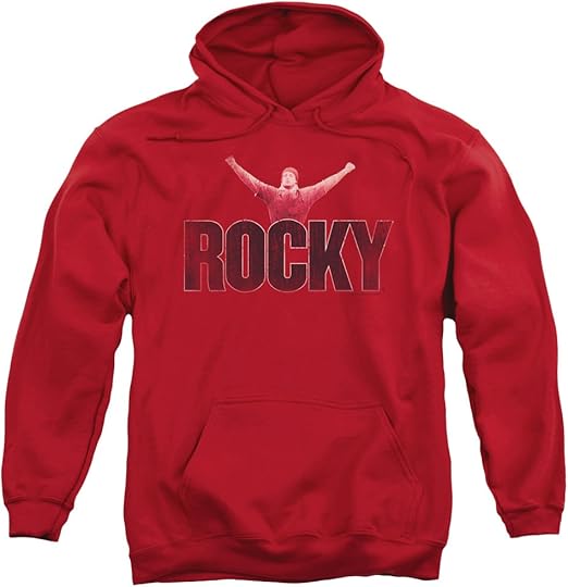 Rocky MGM Movie Victory Distressed Adult Pull-Over